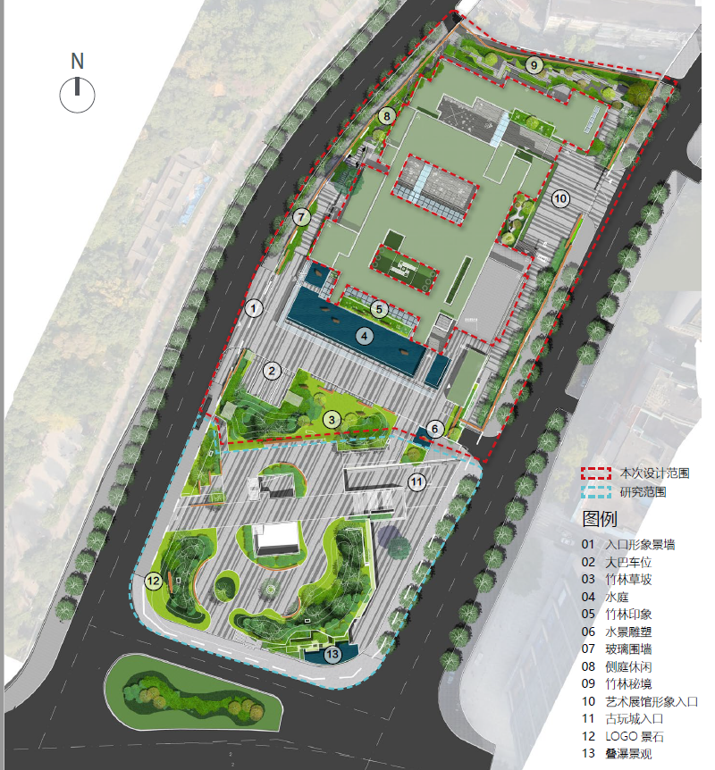 长沙简牍博物馆智能喷灌系统安装工程